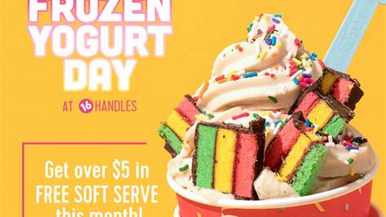 Find Out On What Day The National Frozen Yogurt Day Will Be In., 2024