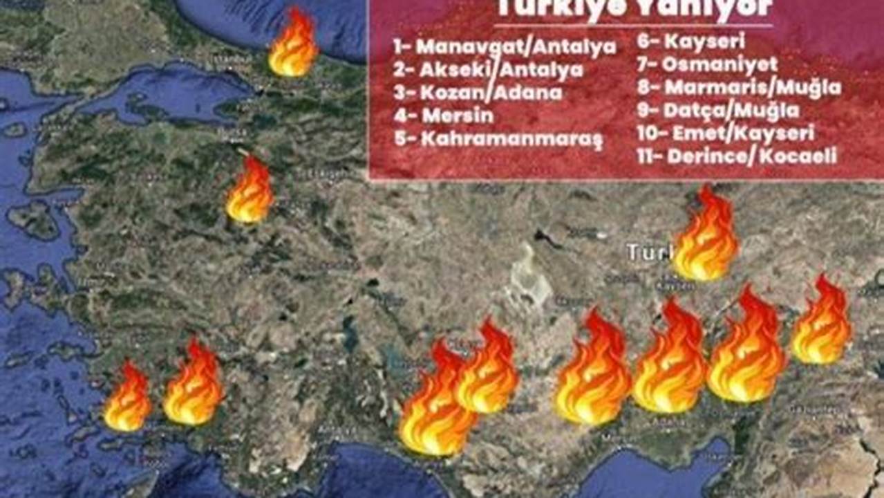 Fires In Turkey 2024 Today Live