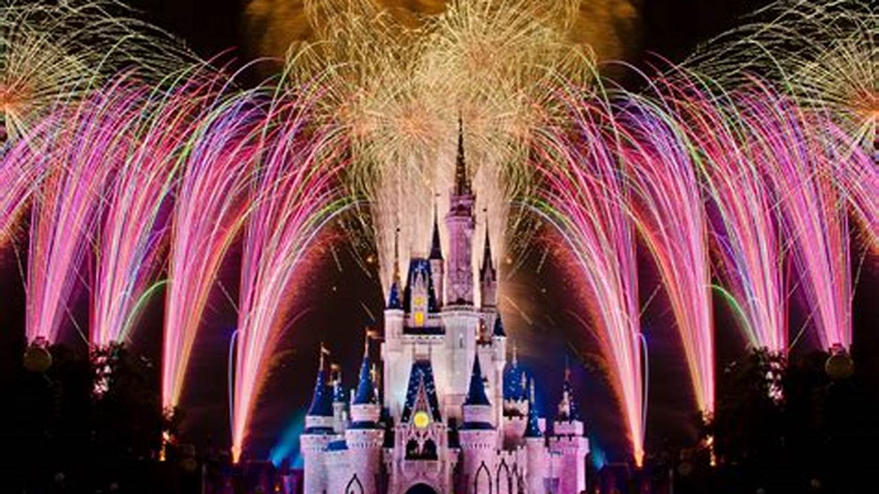 Fireworks At Disney World 2024