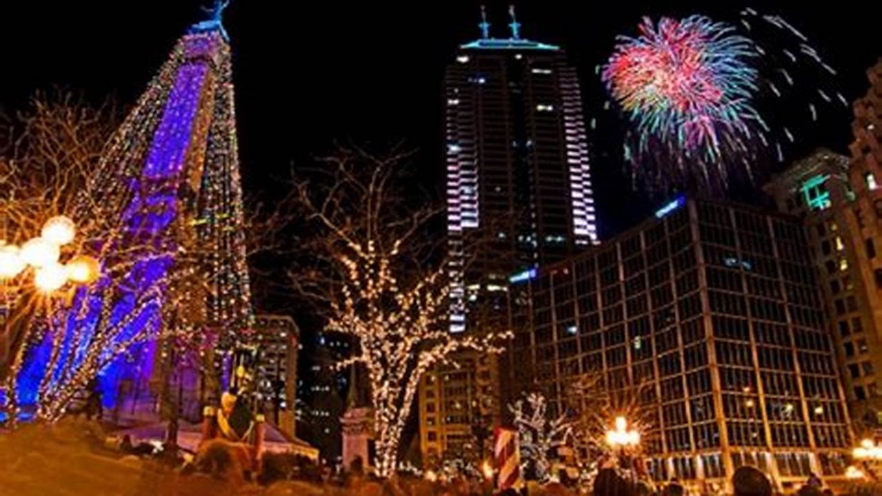 Fireworks Indianapolis New Years Eve 2024