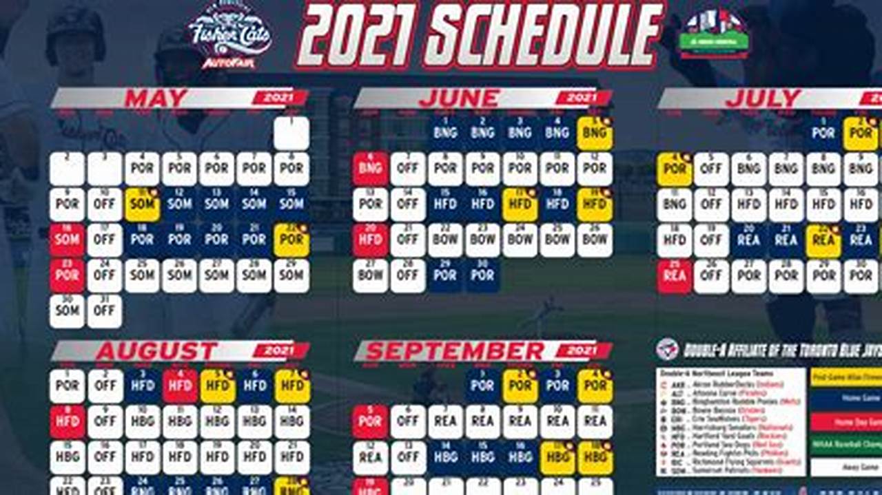 Fisher Cats 2024 Schedule