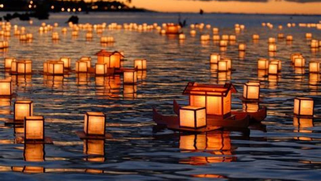 Floating Lantern Festival Japan