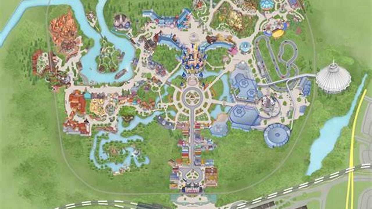 Florida Disney Castle 2024 Map