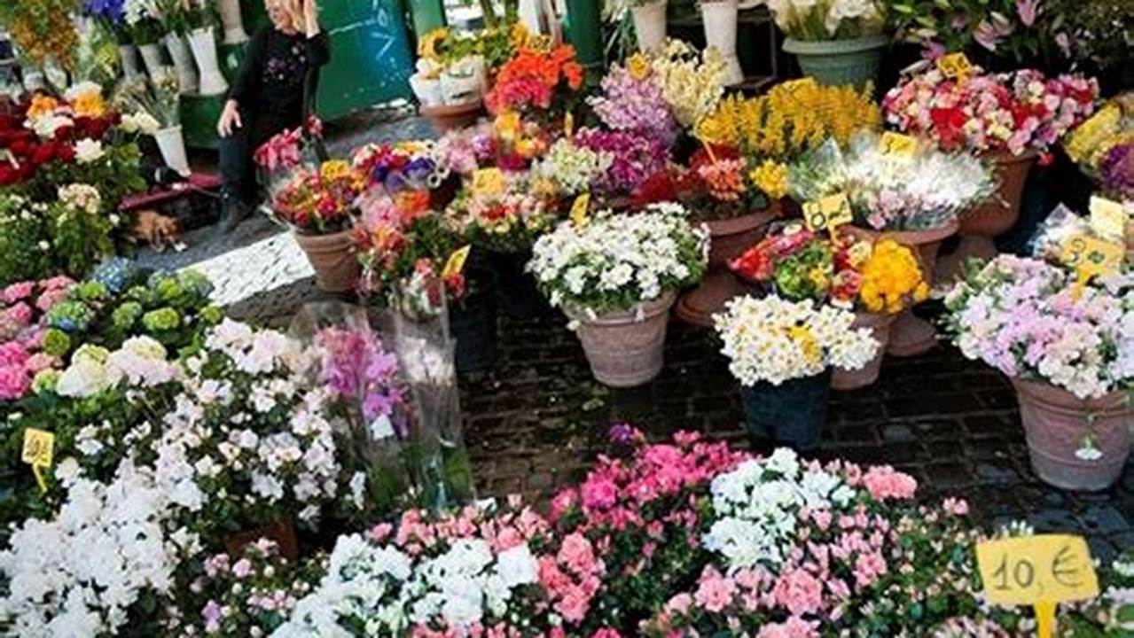 Flower Markets Will Be Set Up Across The City To Showcase The., 2024