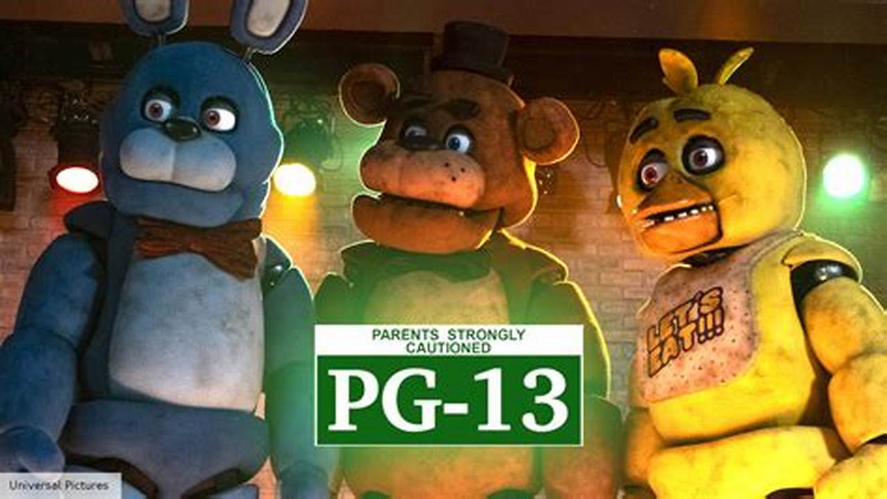 Fnaf Movie 2024 Age Rating