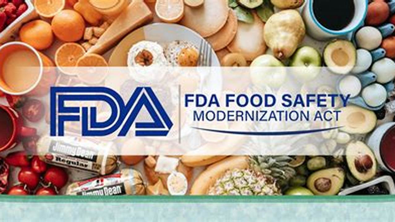 Food Safety Modernization Act 2024