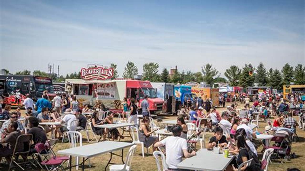 Food Truck At Festival