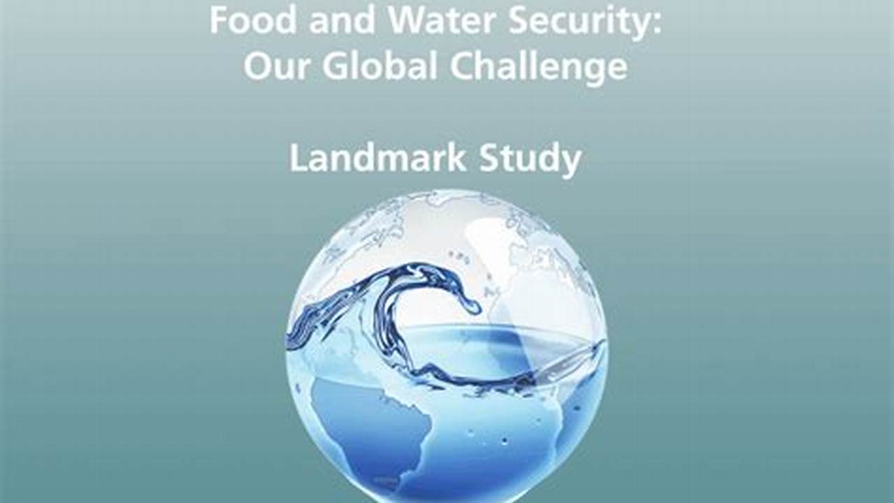 Food Security, Water Conservation