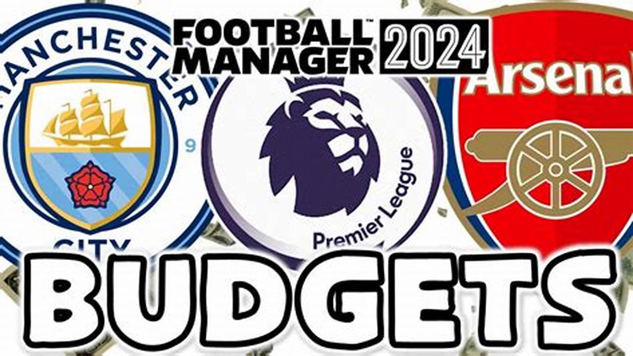 Football Manager 2024 Premier League Budgets