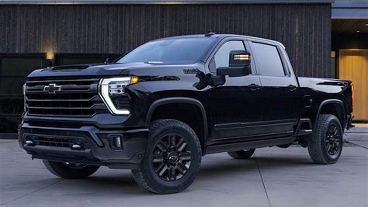 For 2024, Tacoma Drivers Will Be Able To Configure Their Chevy Silverado 2500 With Two Different Engines, 2024