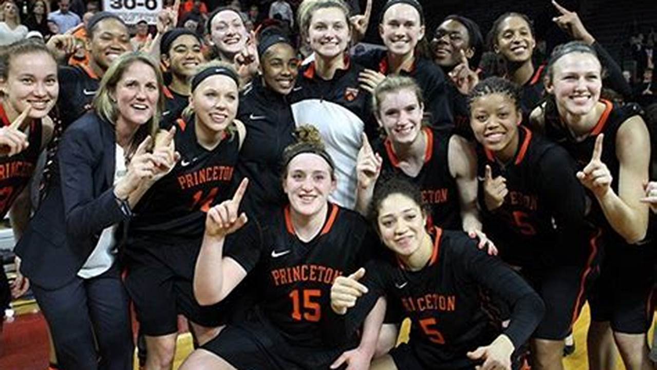 For The Fifth Season In A Row, The Princeton Women’s Basketball Team Will Compete In March Madness., 2024