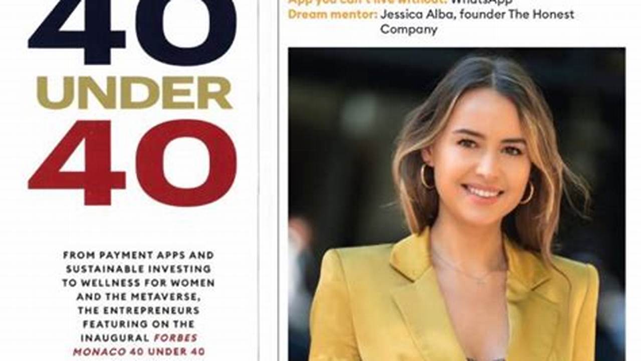 Forbes 40 Under 40 Application 2024