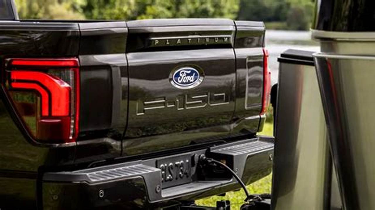 Ford 2024 F150 Tailgate