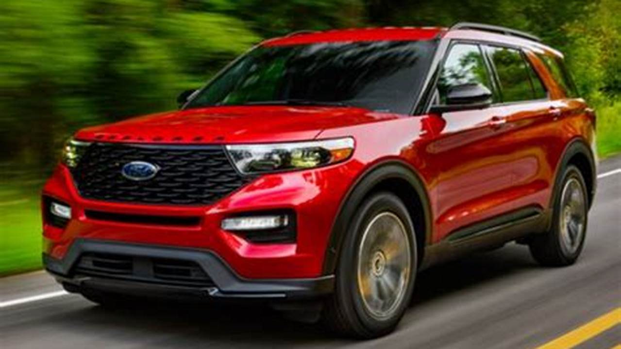 Ford Explorer Colors 2024 Pictures