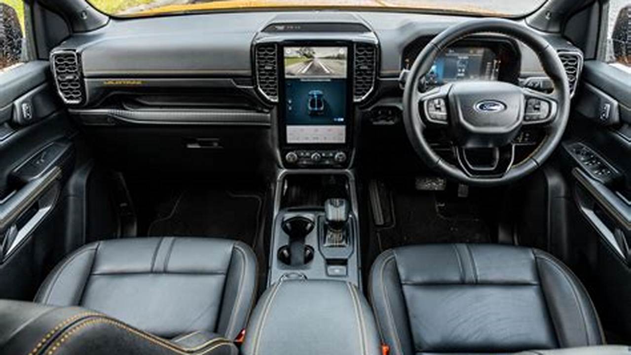 Ford Ranger Wildtrak 2024 Interior