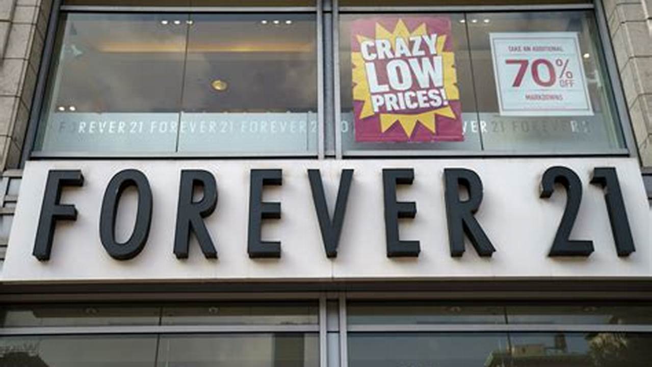 Forever 21 Closing Stores 2024 List 2024