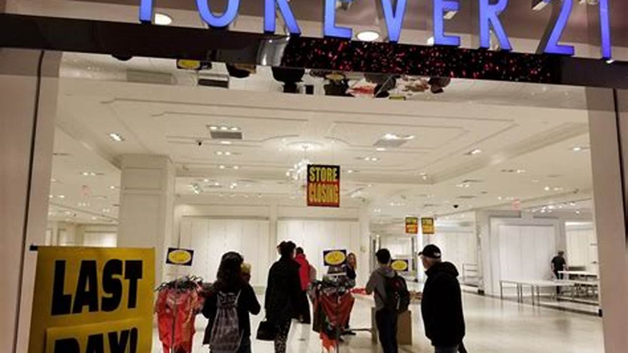 Forever 21 Closing Stores Locations