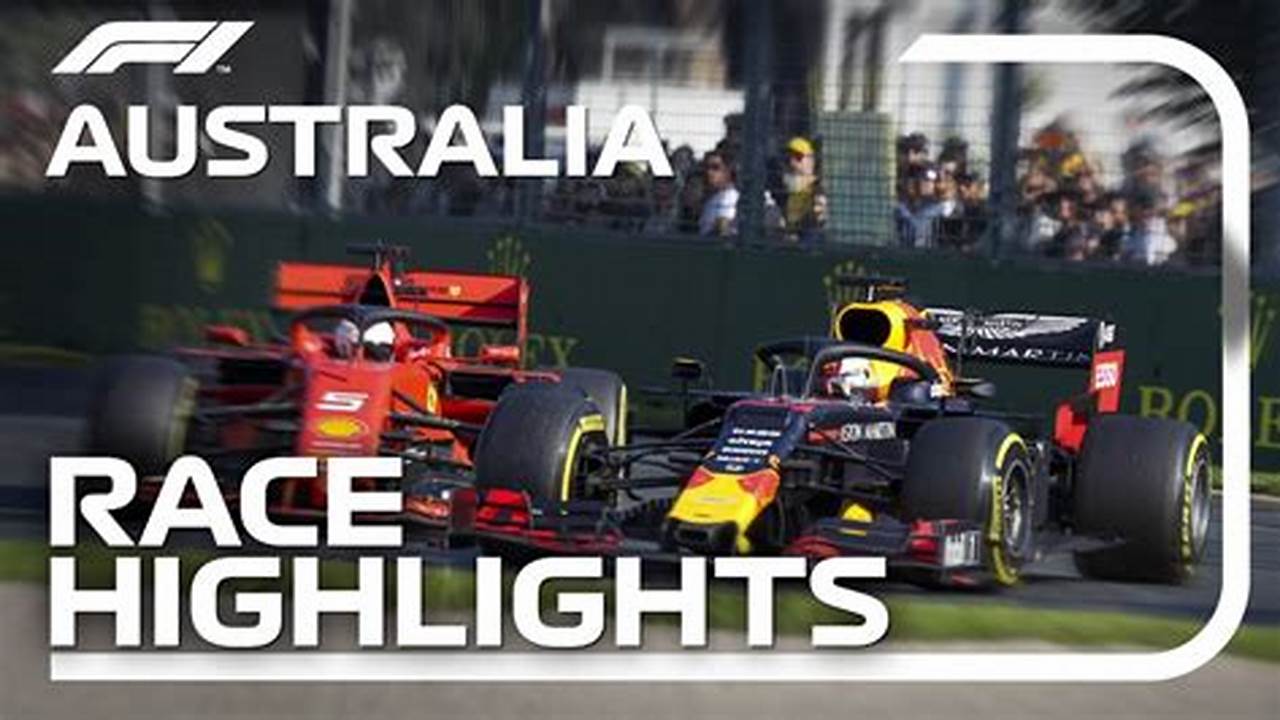 Formula 1 Australia Highlights