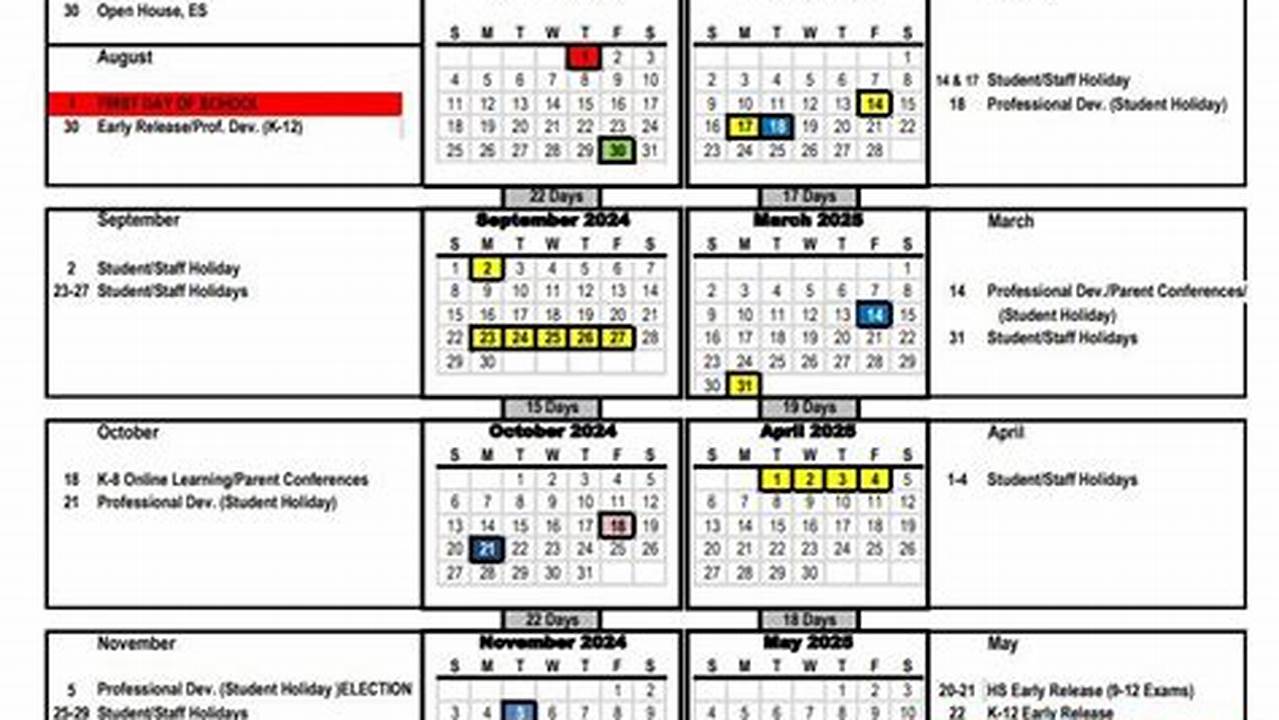 Forsyth County 2024 School Calendar