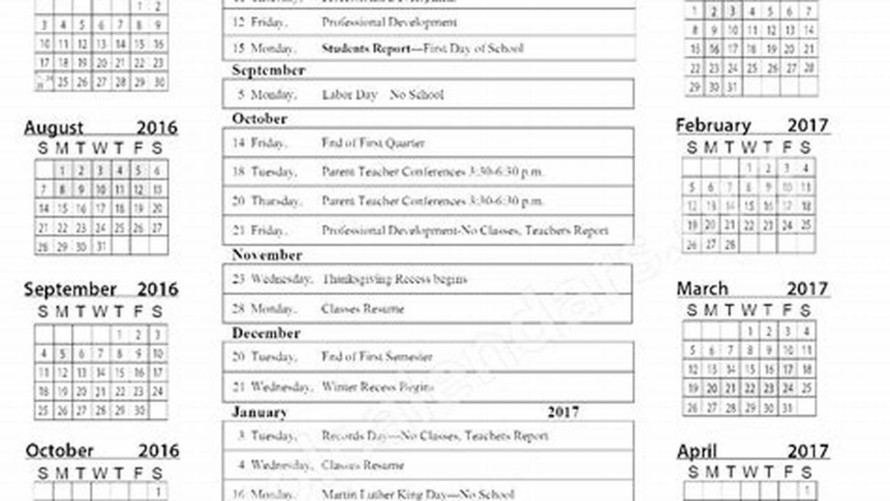Fort Smith Public Schools Calendar 2024-25024 25
