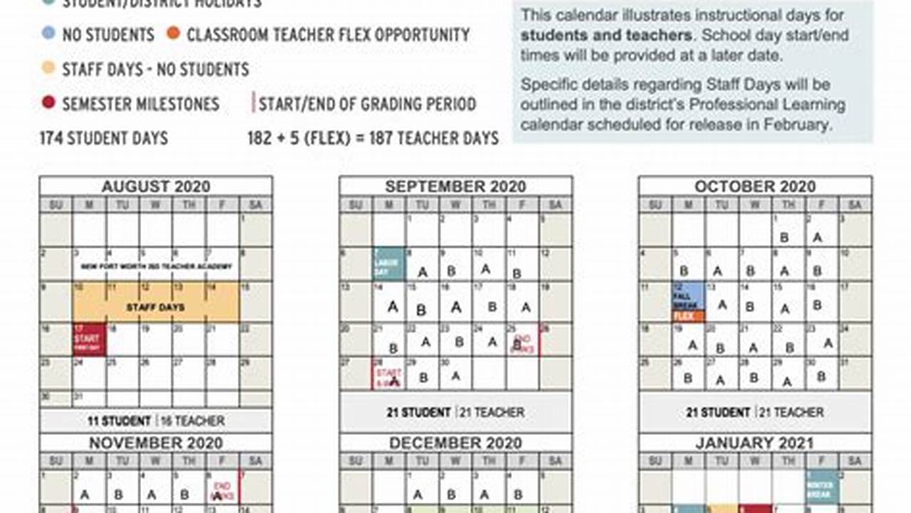 Fort Worth School District Calendar 2024