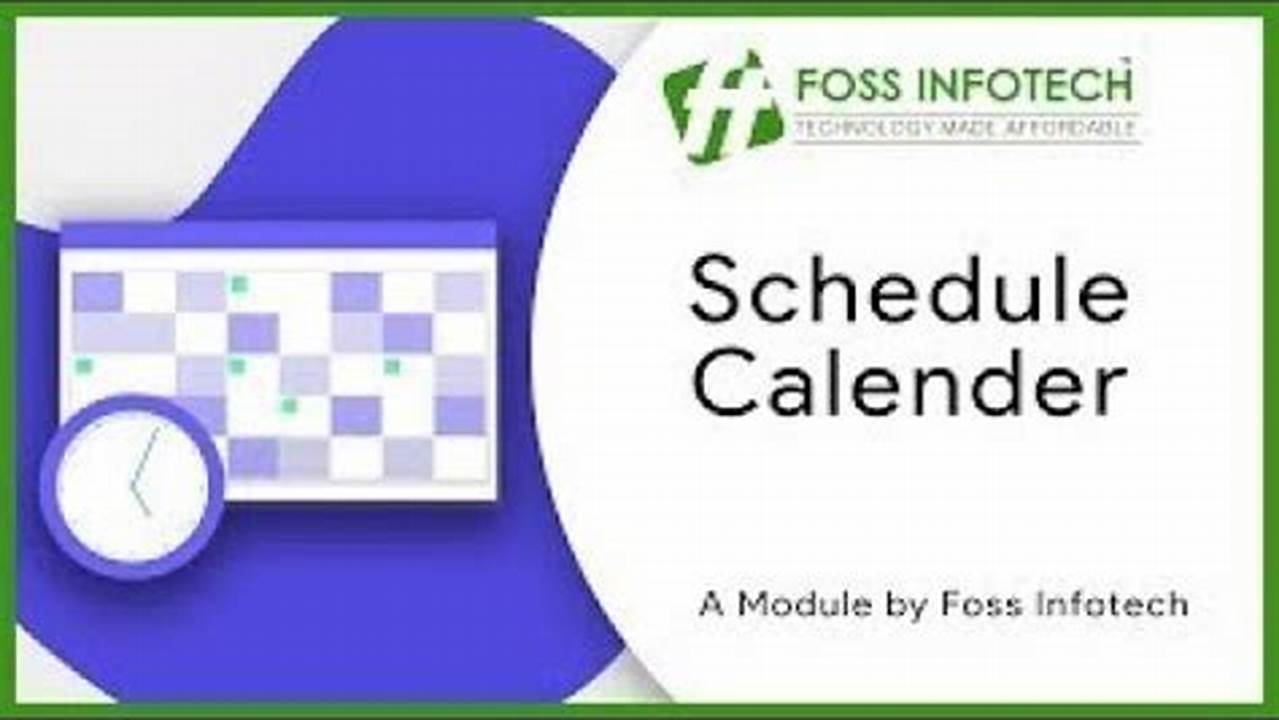 Foss Calendar App