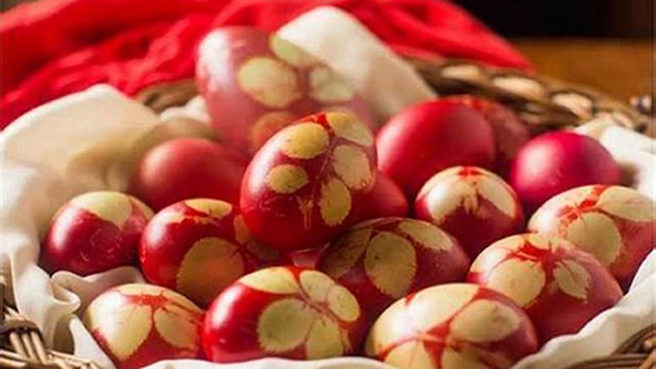Four Sweet Greek Recipes To Mark Orthodox Easter., 2024