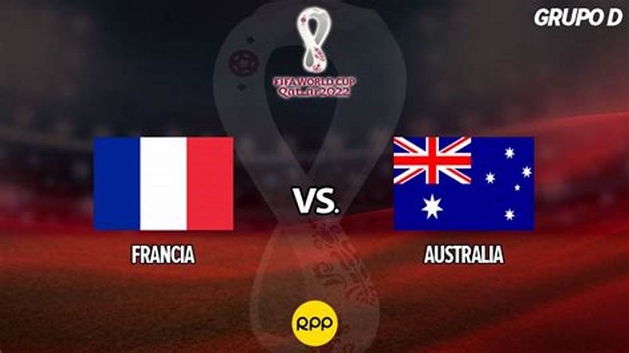 Francia Vs Australia 2024