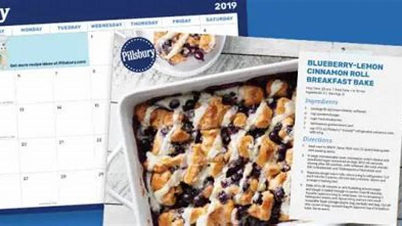 Free 2024 Pillsbury Calendar
