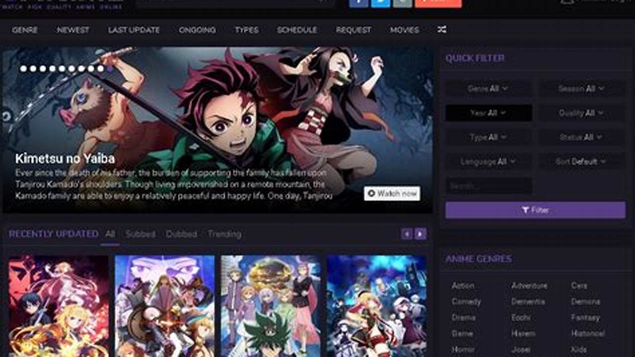 Free Anime Websites 2024 Online Streaming