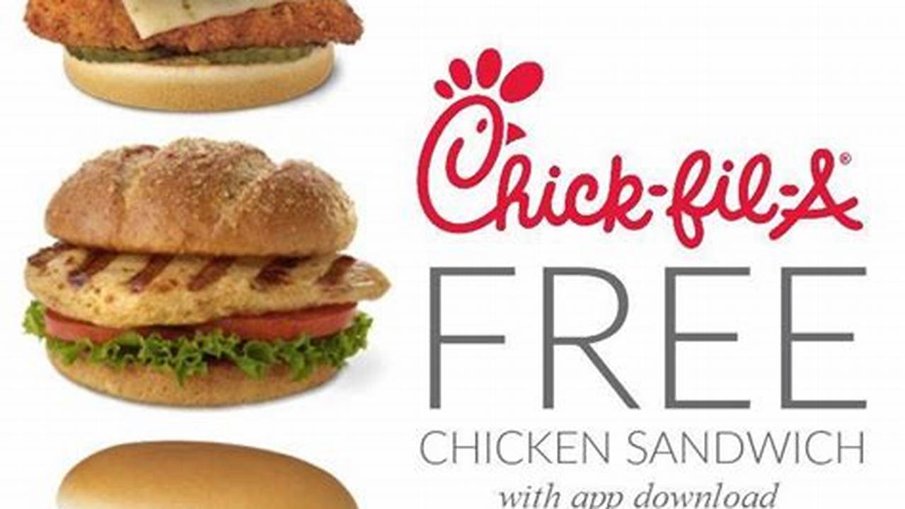 Free Chick Fil A Sandwich App