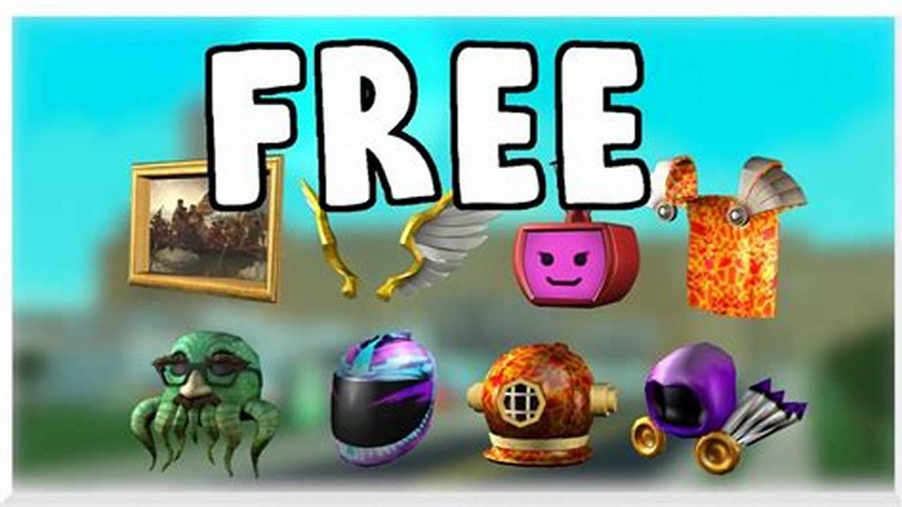 Free Item Games On Roblox 2024
