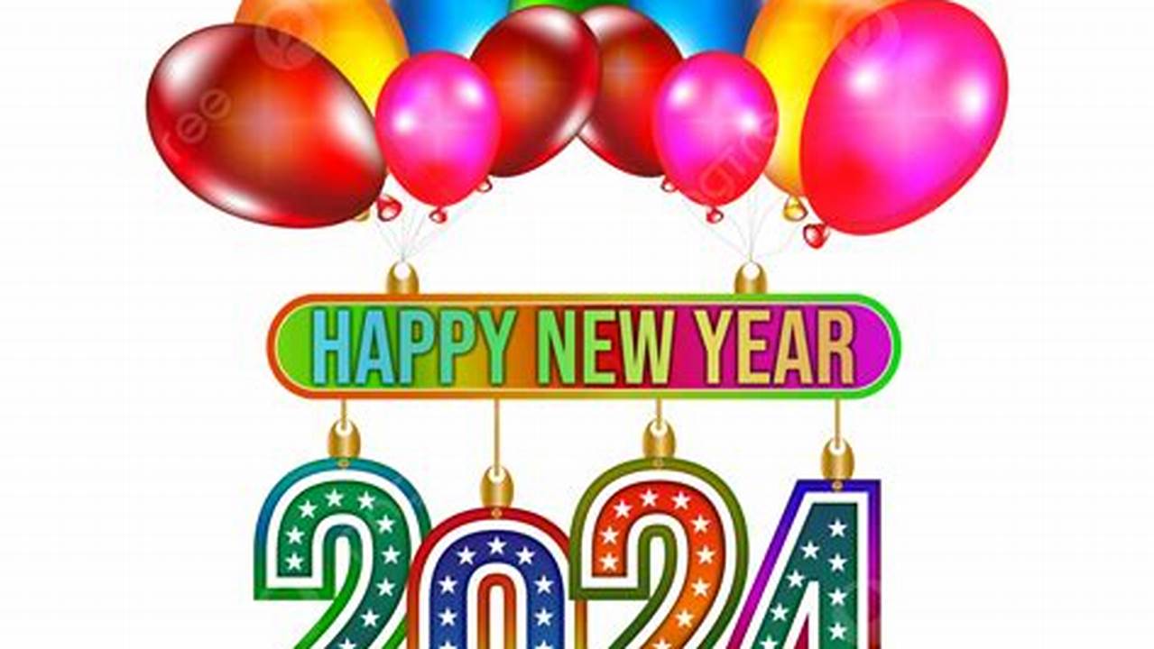 Free New Year Clipart 2024