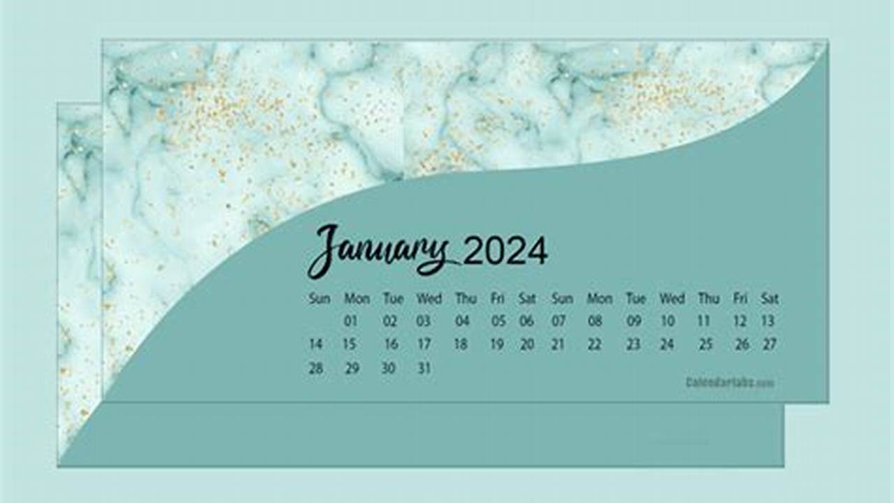 Free Printable 2024 Desk Calendar