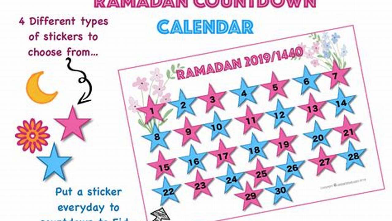 Free Printable Ramadan Calendar