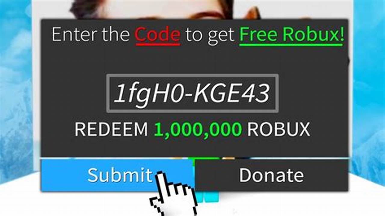 Free Robux Code 2024