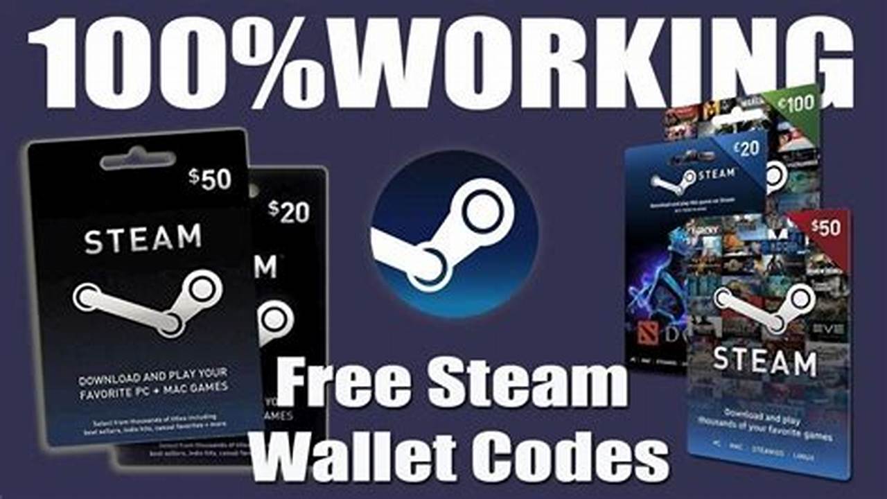 Free Steam Card Codes 2024