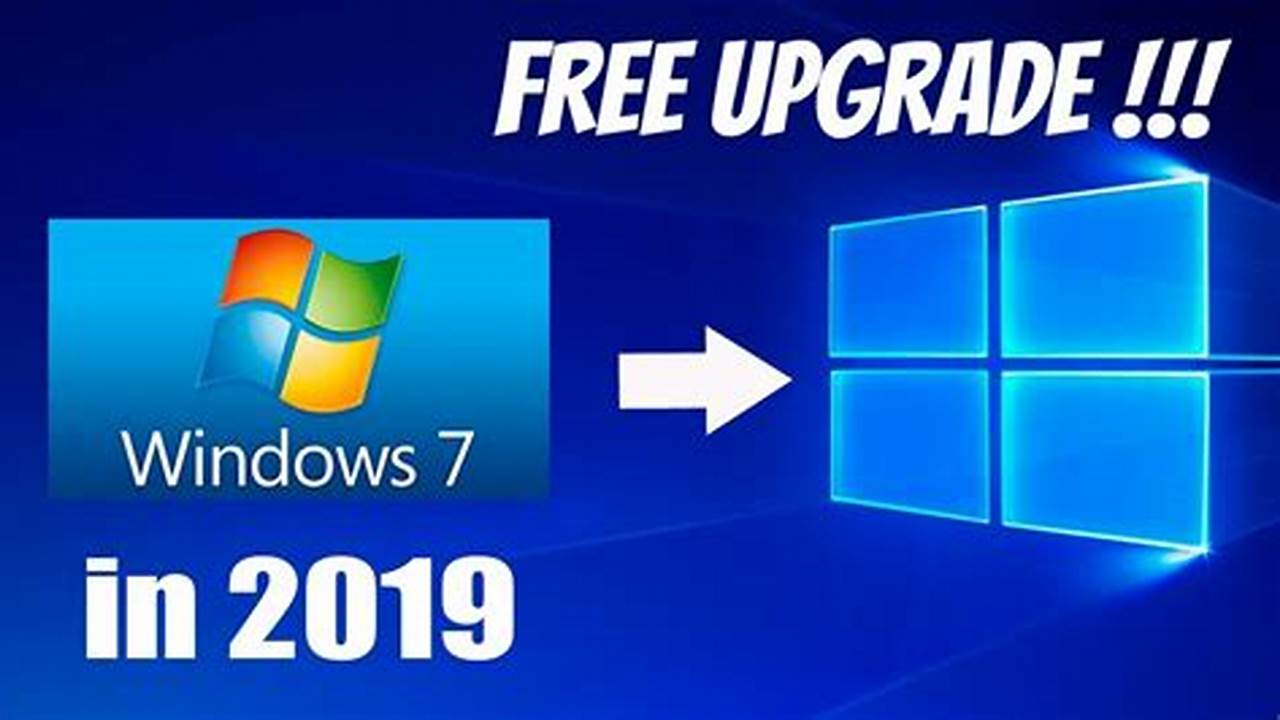 Free Upgrade To Windows 10 From Windows 7 2024