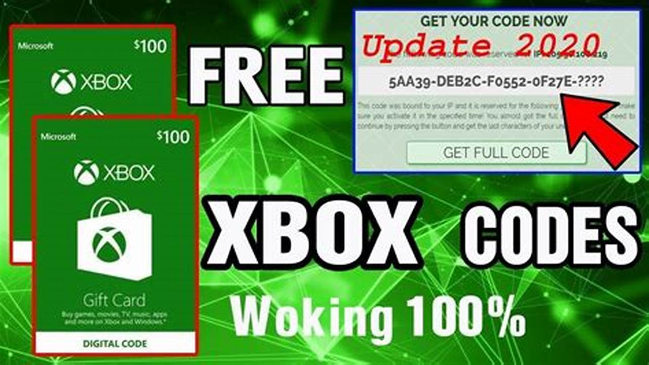 Free Xbox Codes 2024