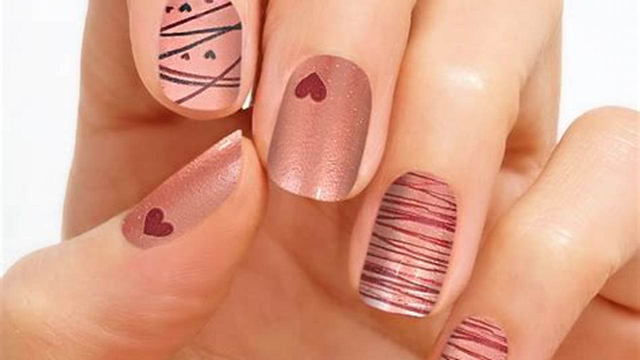From Heart Motifs To Delicate Florals, These Nail Ideas Will Add A Touch Of Sweetness To Your Holiday Look., 2024