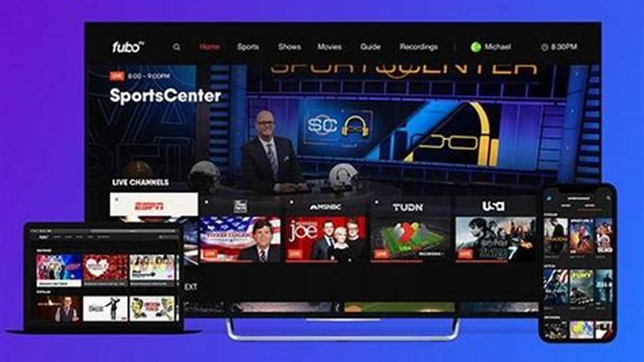 Fubotv Offers Access To Over 100 Entertainment, News And Sports Channels For $74.99/Month After The Free Trial., 2024