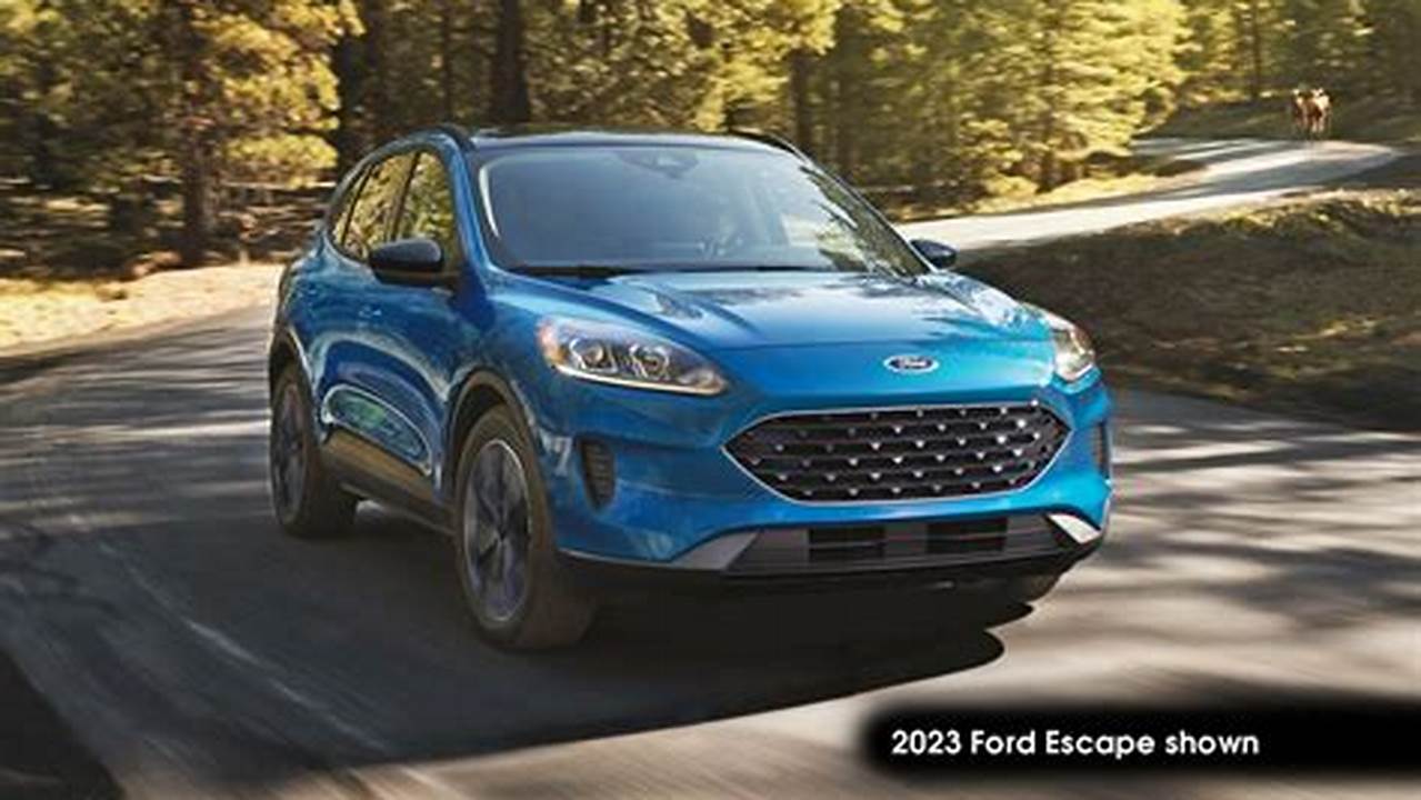 Fuel Economy Of 2024 Ford Escape