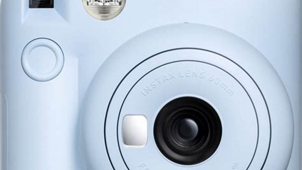 Fujifilm Instax Mini 12 Blue Holiday Bundle 2024