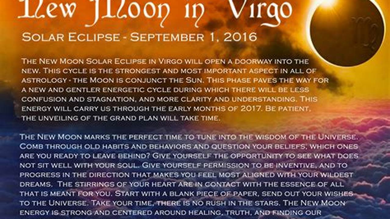 Full Moon Eclipse In Virgo., 2024