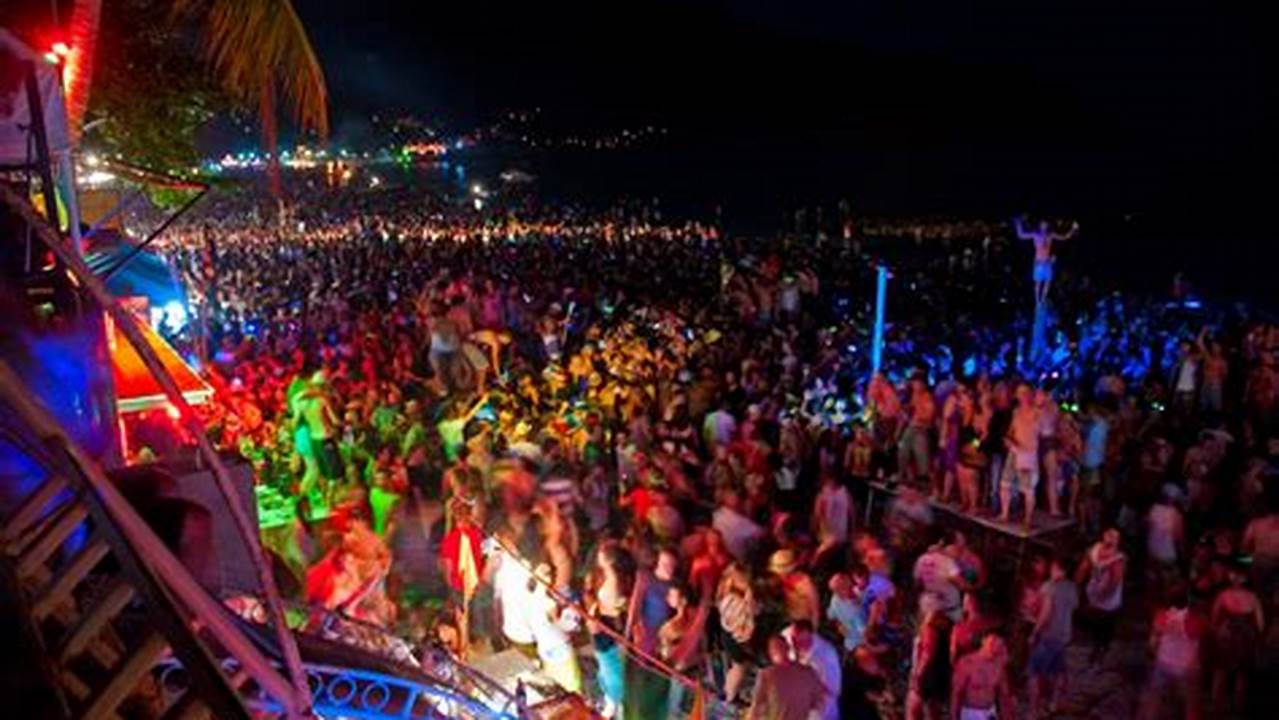 Full Moon Party Schedule 2024