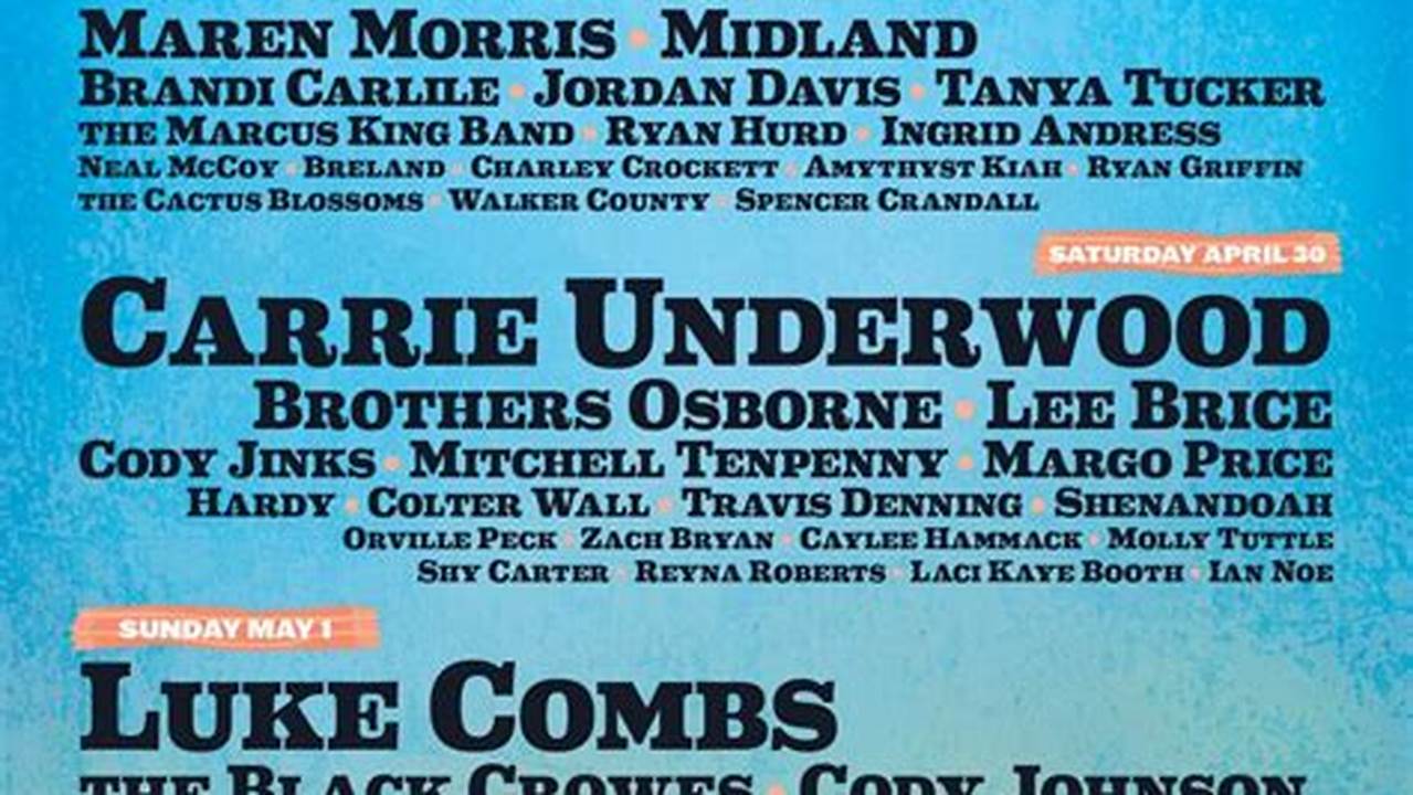 Full Name Country Summer Music Festival 2024., 2024