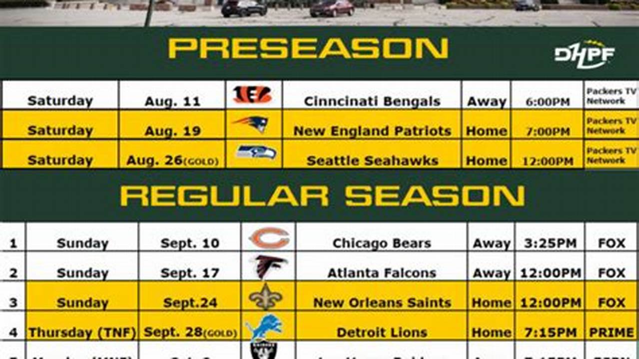 Full Schedule Buy Season Tickets., 2024