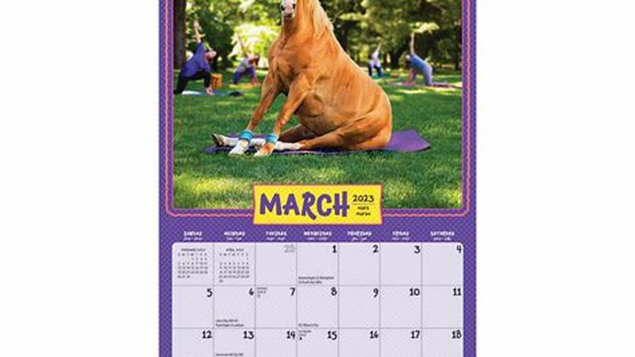 Funny Monthly Calendar
