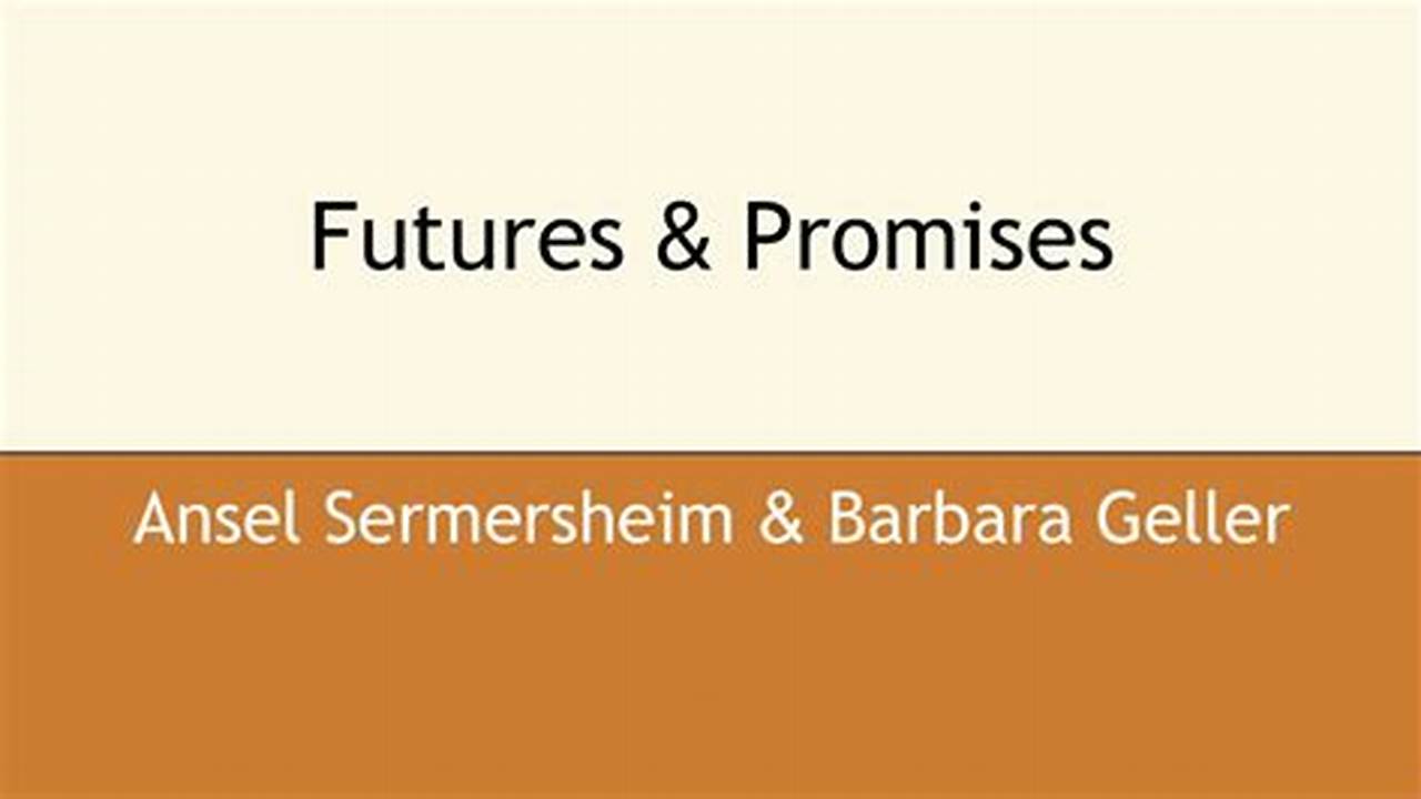 Future Promise, News