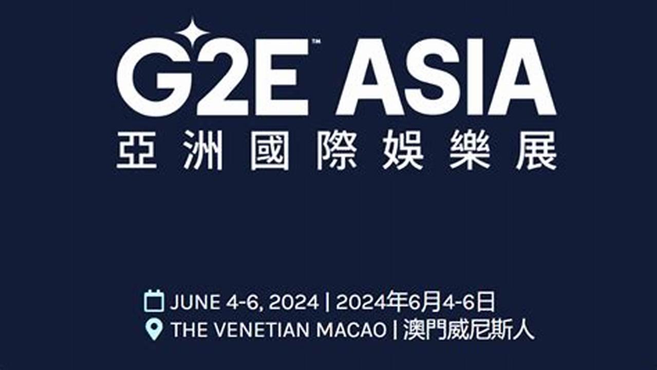 G2e Asia 2024